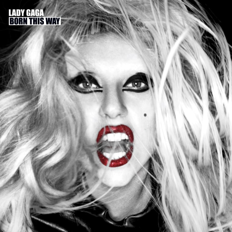 Image: The cover art from singer Lady Gaga's new album titled 'Born This Way' is shown in this undated publicity photograph